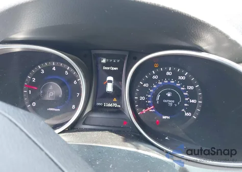 2014 Hyundai Santa Fe Gls z USA, uszkodzony, nr VIN KM8SR4HFXEU080918